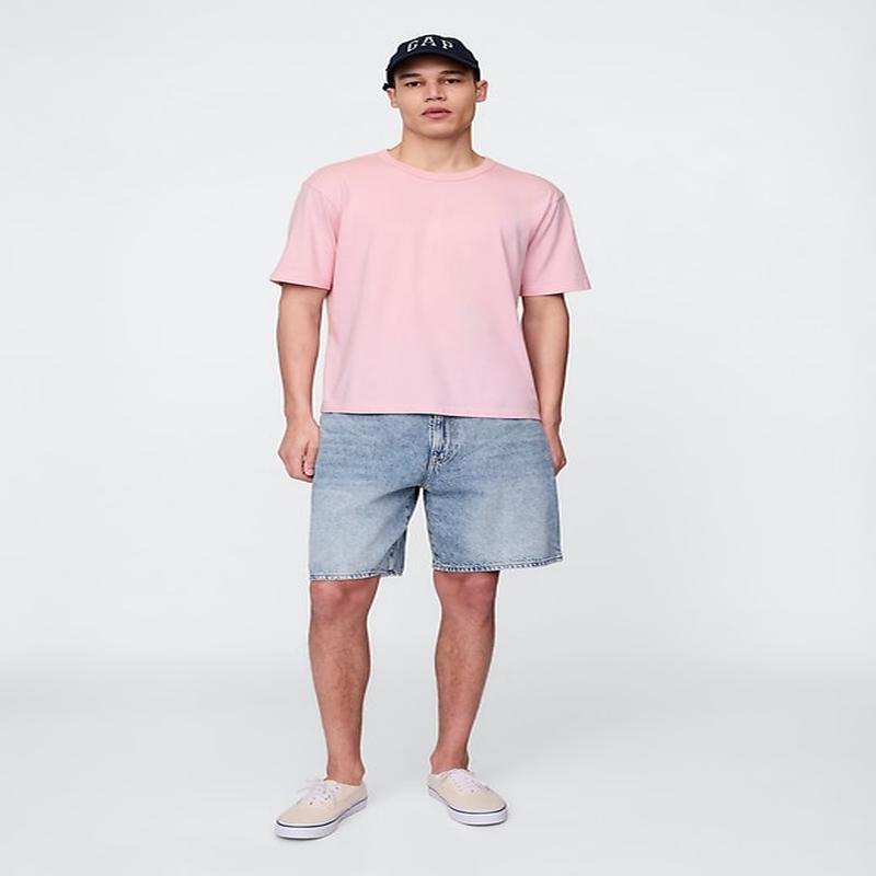 \'90s Loose Denim Shorts - Medium Wash