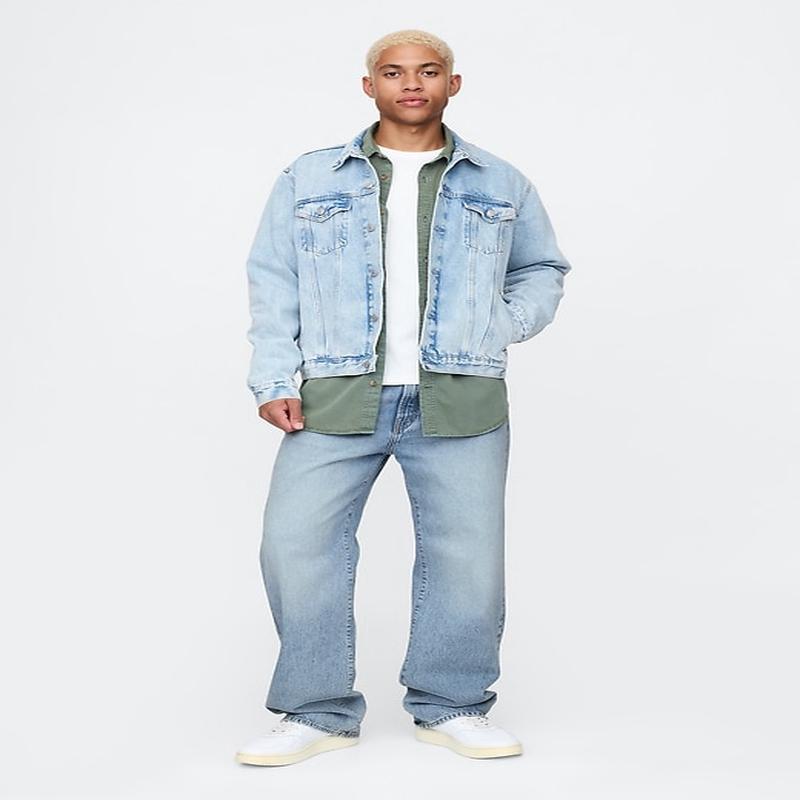 \'90s Loose Jeans - Medium Wash