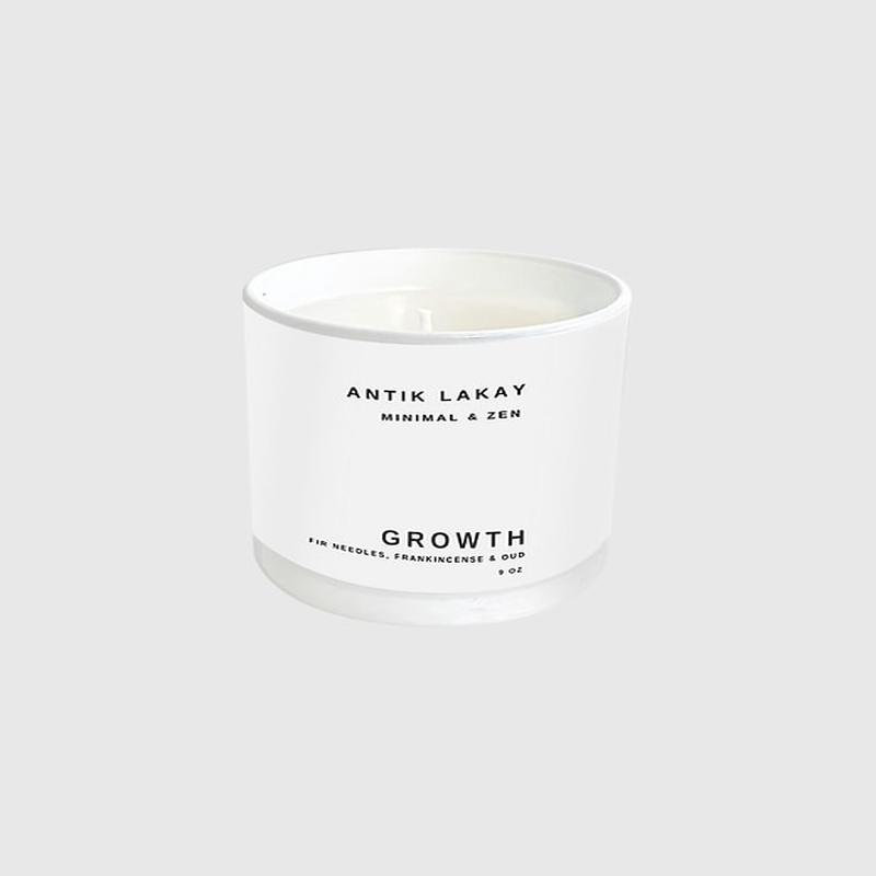 Growth Candle - White