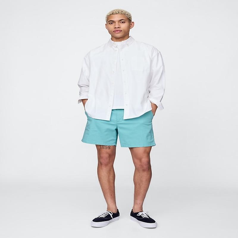 6\" Vintage Shorts - Frostbitten Blue