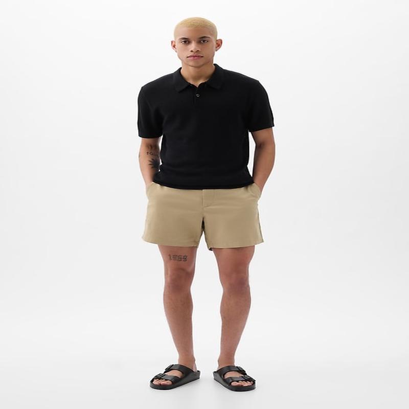 6\" Vintage Shorts - Iconic Khaki