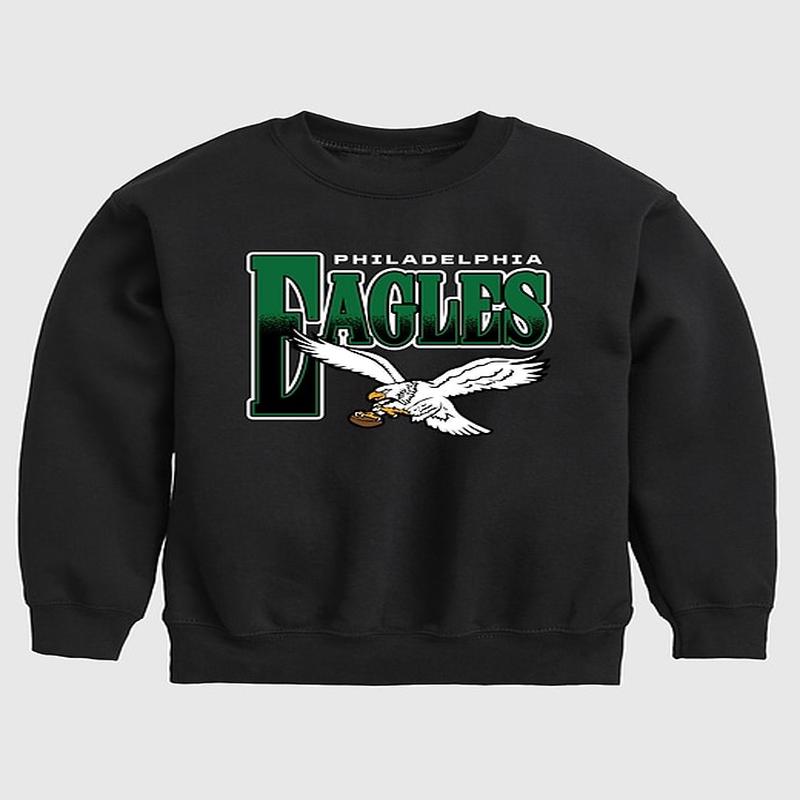 Kids NFL Legacy Logo Sweatshirt - Eagles