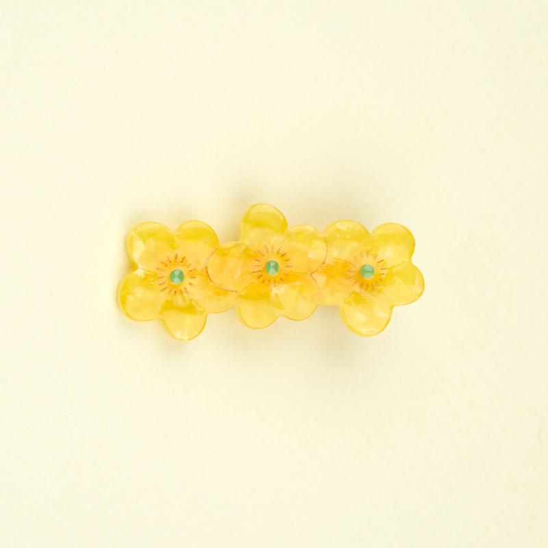Barrette Bouton d\'or