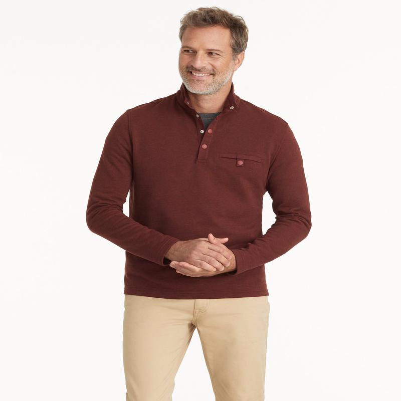 Snap Fleece Pullover - FINAL SALE
