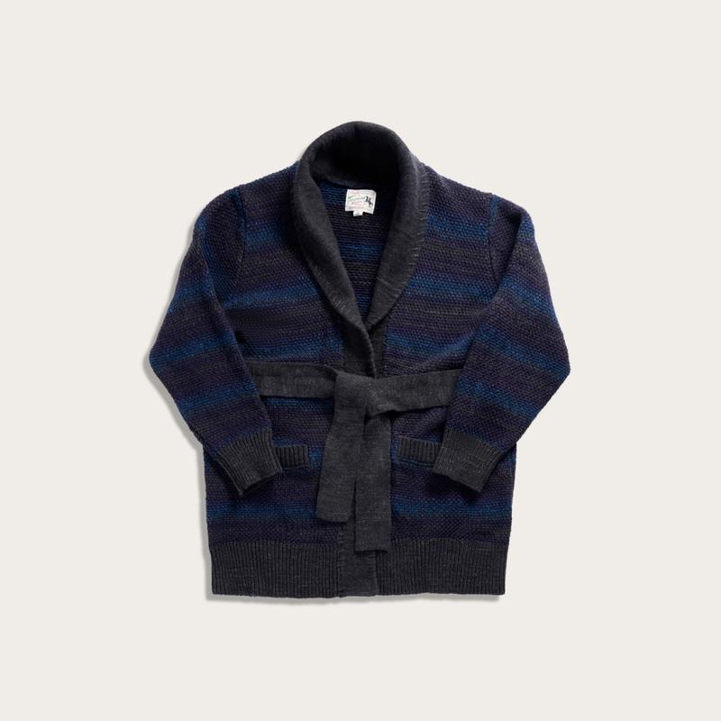 Men\'s Shawl Collar Wrap Sweater