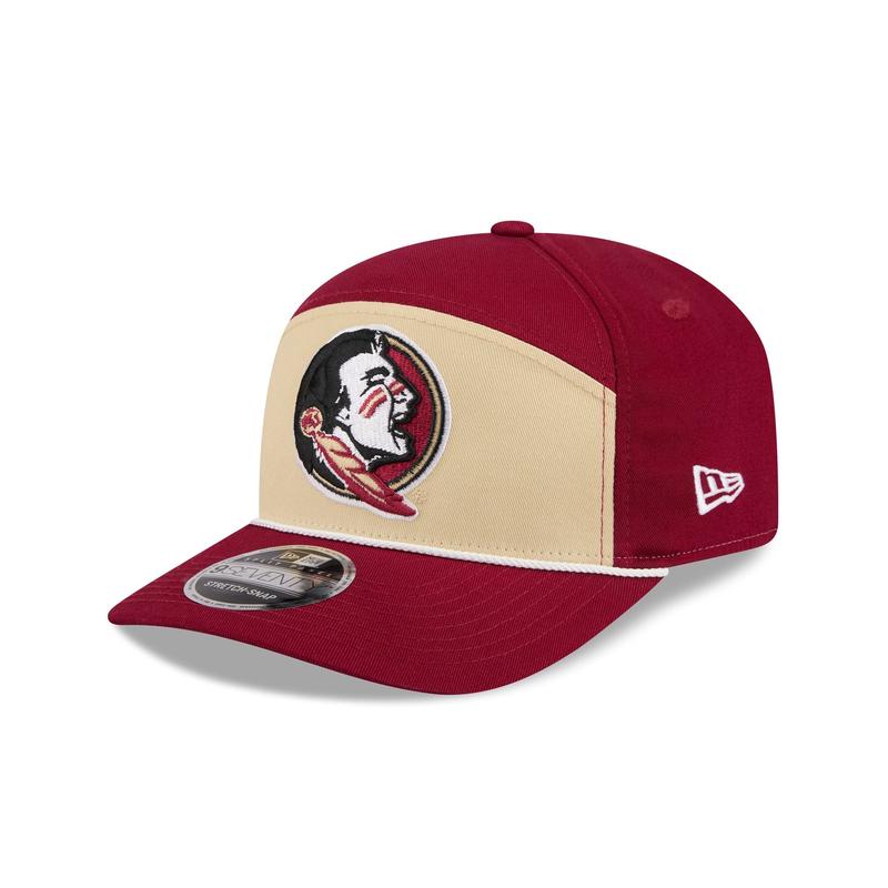 Florida State Seminoles Split Panel 9SEVENTY Stretch-Snap Hat