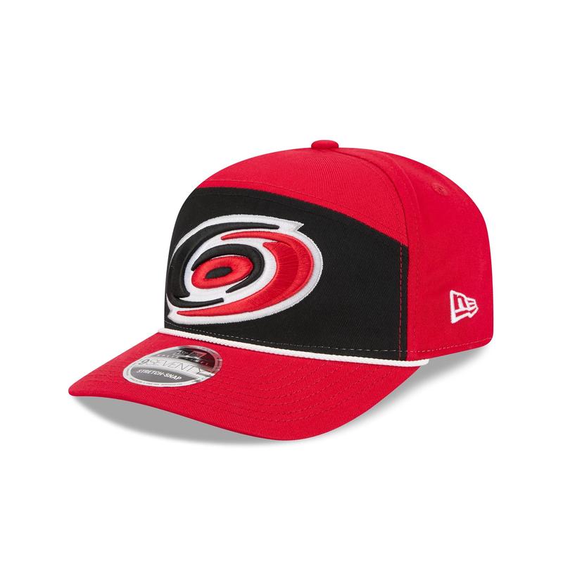 Carolina Hurricanes Split Panel 9SEVENTY Stretch-Snap Hat