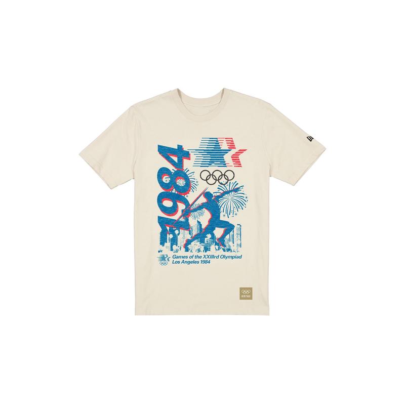 1984 Olympics Heritage White Short-Sleeve T-Shirt