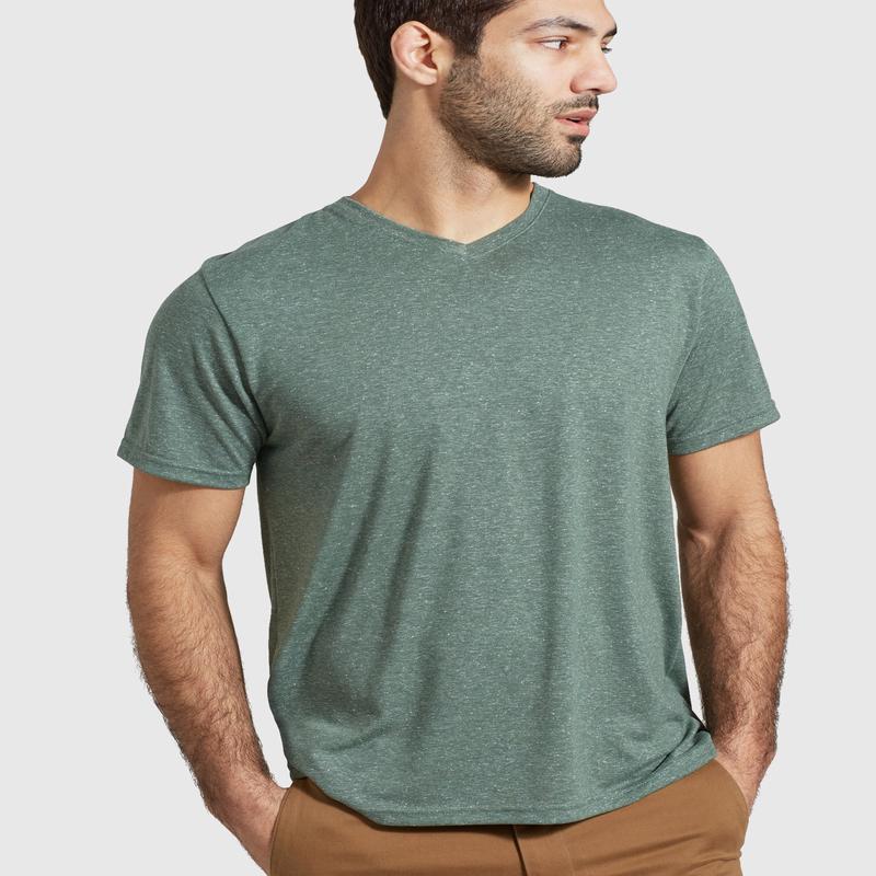 Men\'s EcoKnit V-Neck Tee